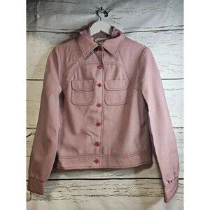 Vintage 70s Jonathan Logan Pink Western Jacket